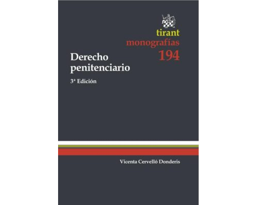 Derecho penintenciario – Vicenta Cervelló Donderis