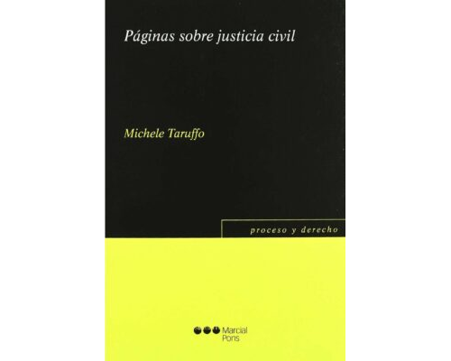 Páginas sobre justicia civil – Michele Taruffo