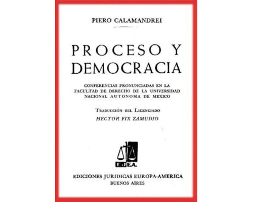 Proceso y democracia – Piero Calamandrei