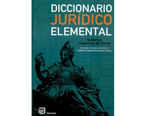 Diccionario jurídico elemental – Guillermo Cabanellas de Torres